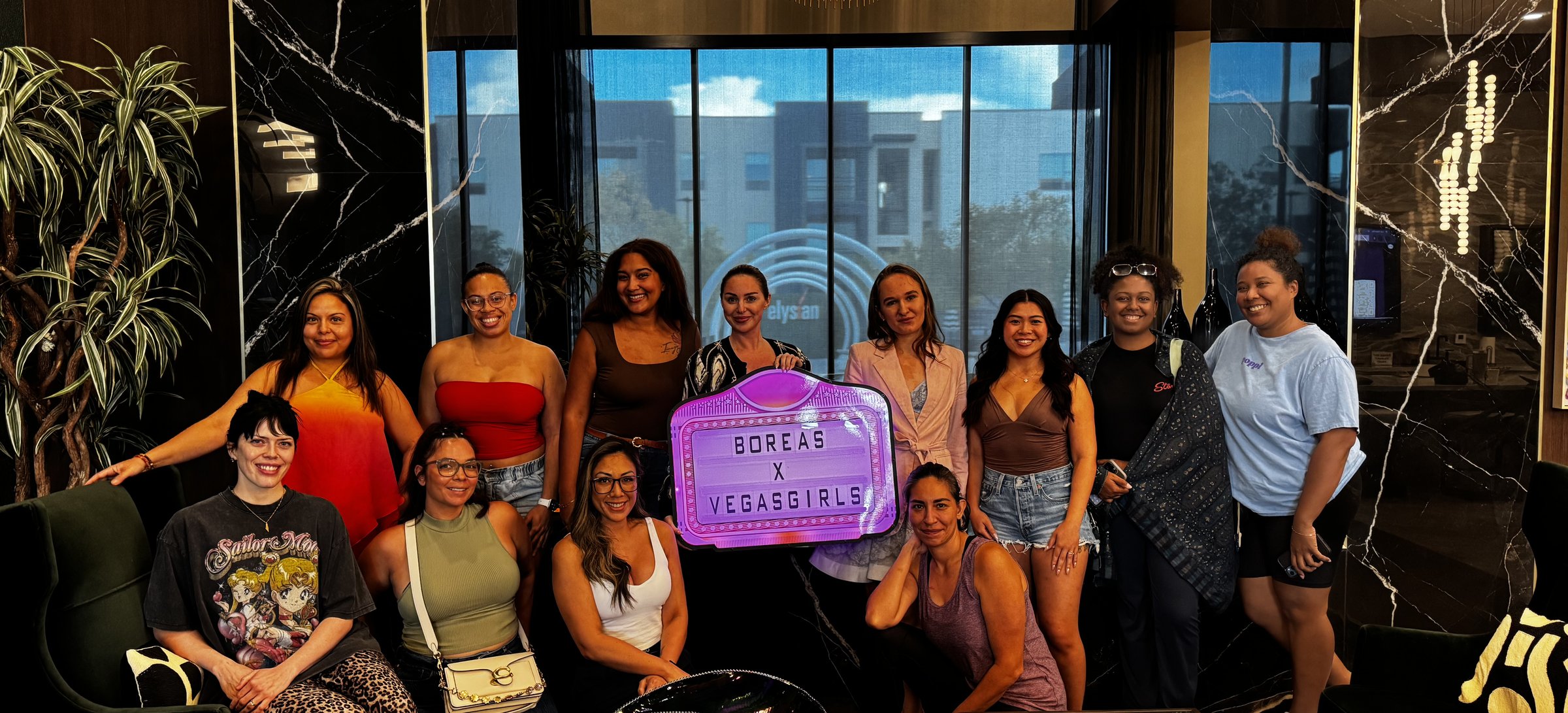 Boreas × Vegas Girls community evening in Las Vegas