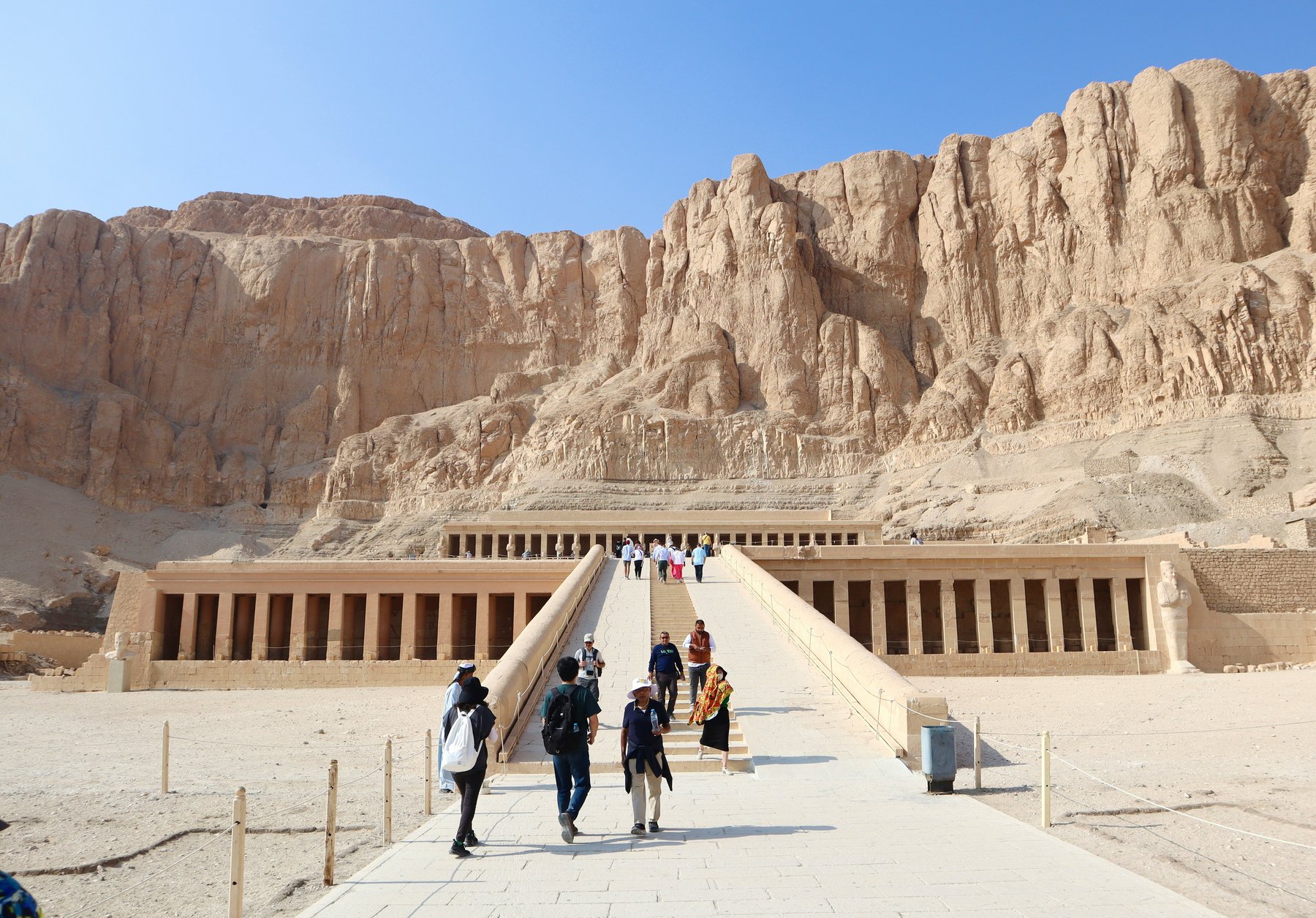 Ancient Egypt — Luxor temple columns