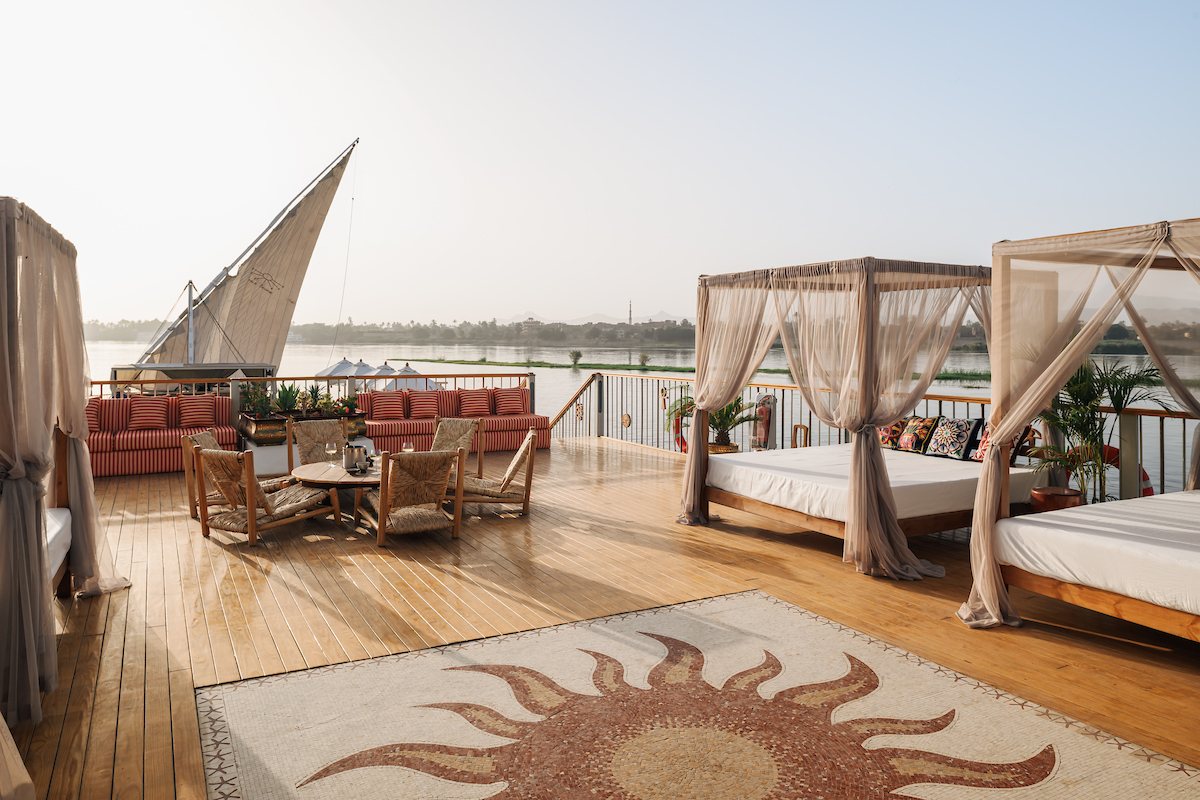 Private Nile River cruise Luxor Egypt